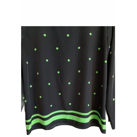 GAP NWOT Long Sleeves Polka Top Medium - Picture 8 of 9